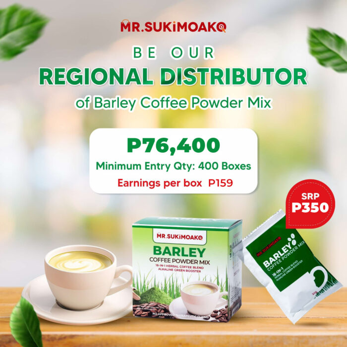 Regional Distributor Package P76,400 (400 BOXES)